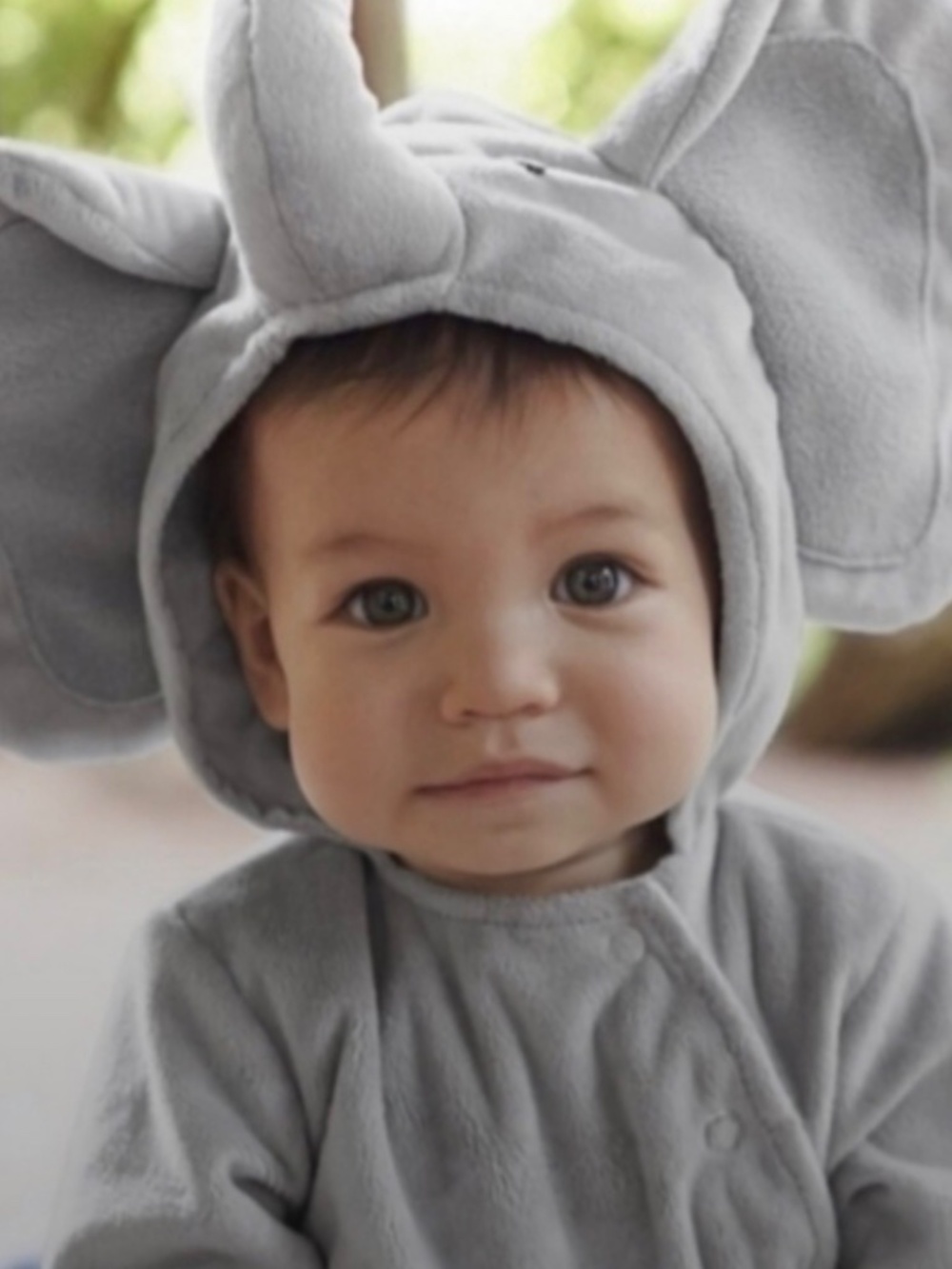 Pottery Barn Kids Elephant Costume (0-6M)
